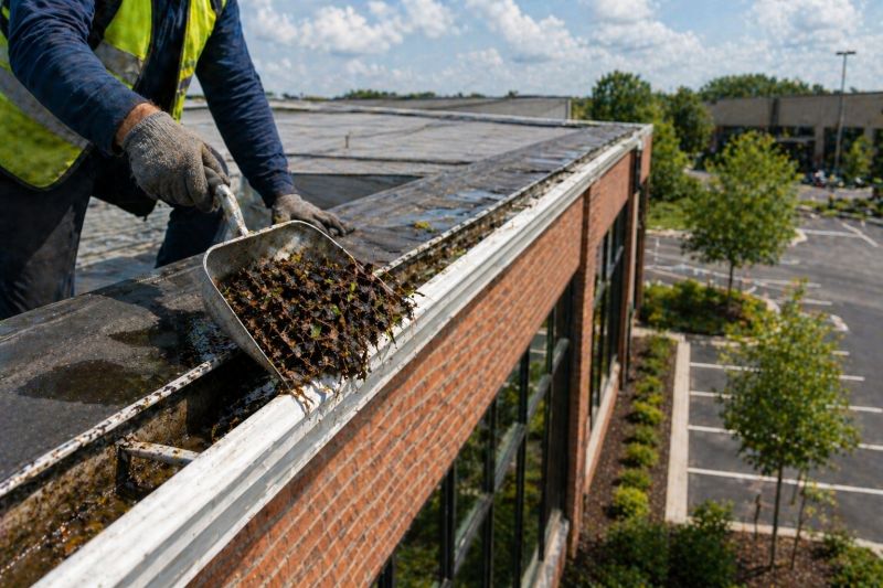 Commercial Gutter Unclogging in Sacramento, CA
