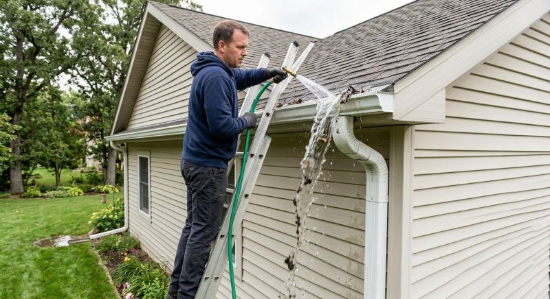 Gutter Blockage Removal in Rochester, NY